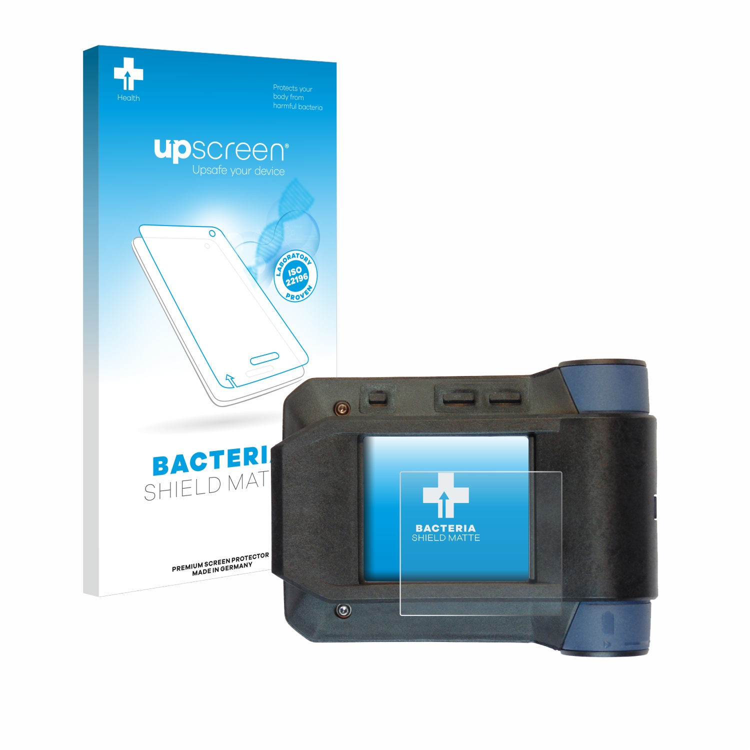 Swissphone antibakteriell matte s.Quad X15) Schutzfolie(für UPSCREEN entspiegelt