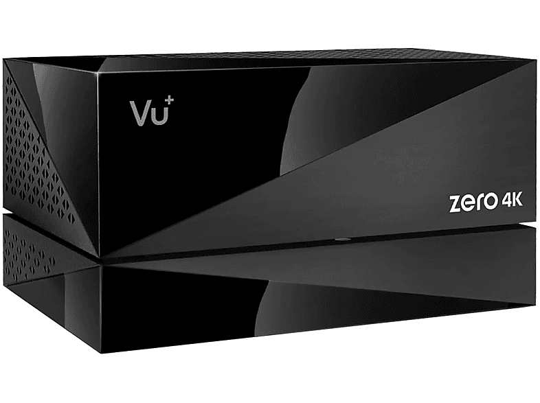 VU+ Zero 4K DVB-C/T2 inkl. PVR-Kit 4K Kabel Receiver (DVB-T2 (H.265), DVB-C, Schwarz)