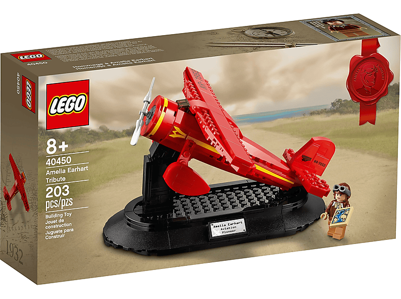 LEGO 40450 Hommage an Amelia Earhart Bausatz