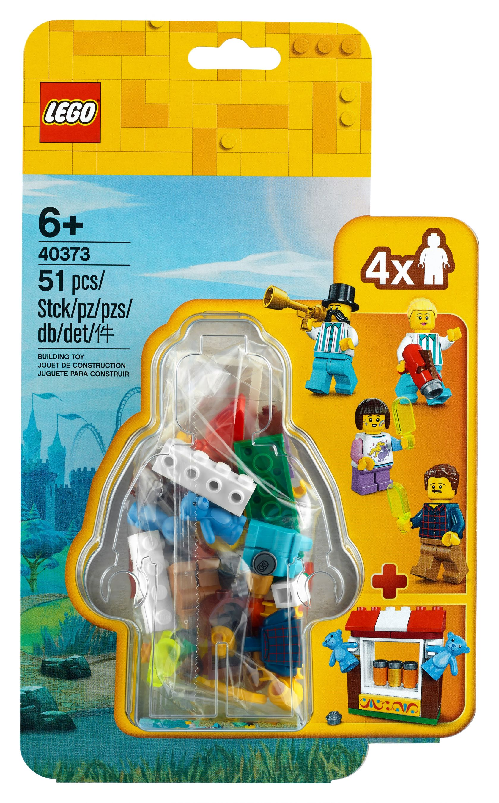 LEGO City Lunapark Minifigür Seti 40373