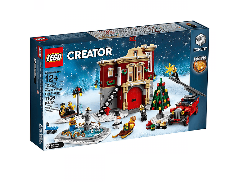 LEGO Creator Expert 10263 Winterliche Bausatz Feuerwehrstation