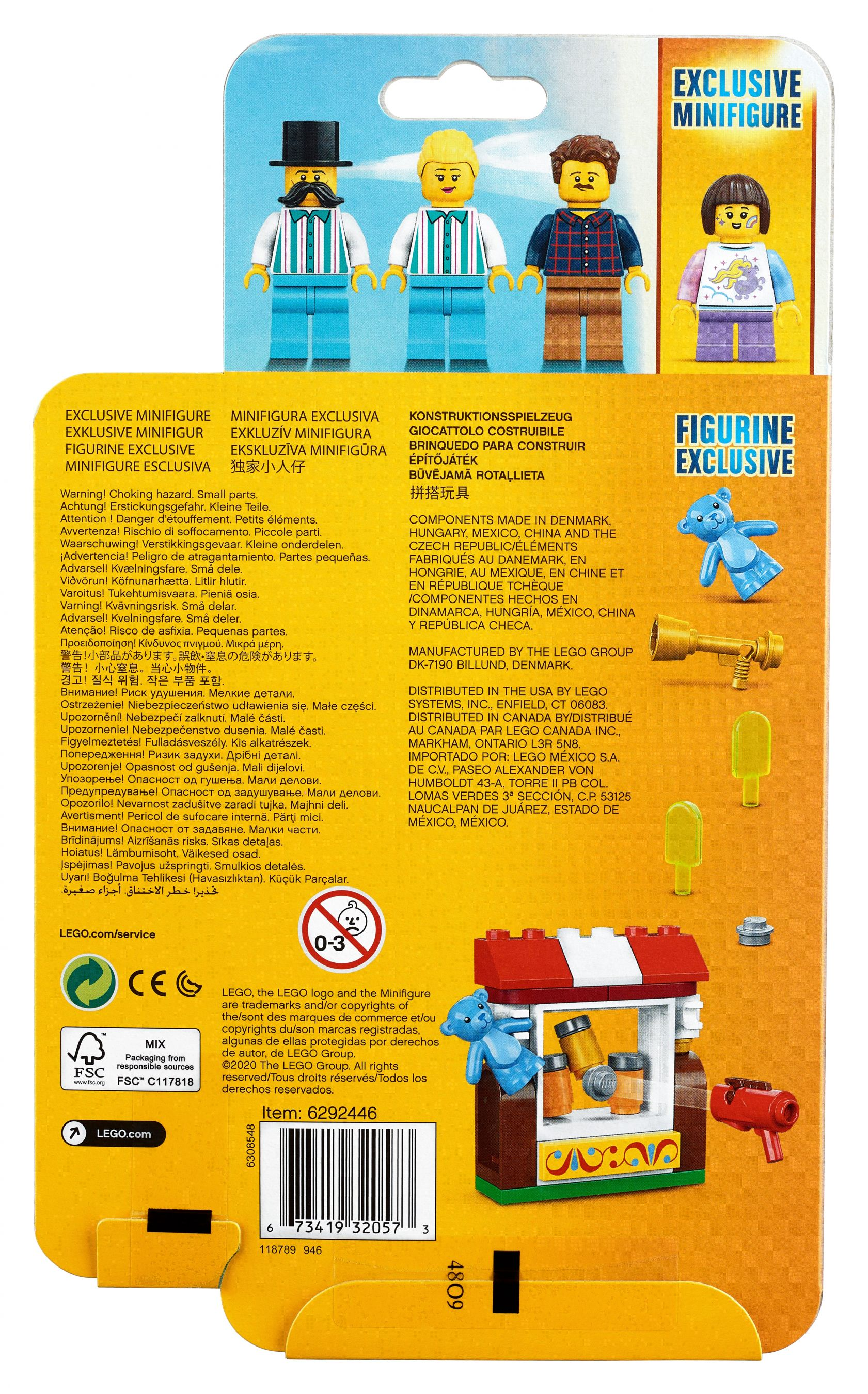 40373 LEGO LEGO® Bausatz Jahrmarkt-Minifiguren-Zubehörset