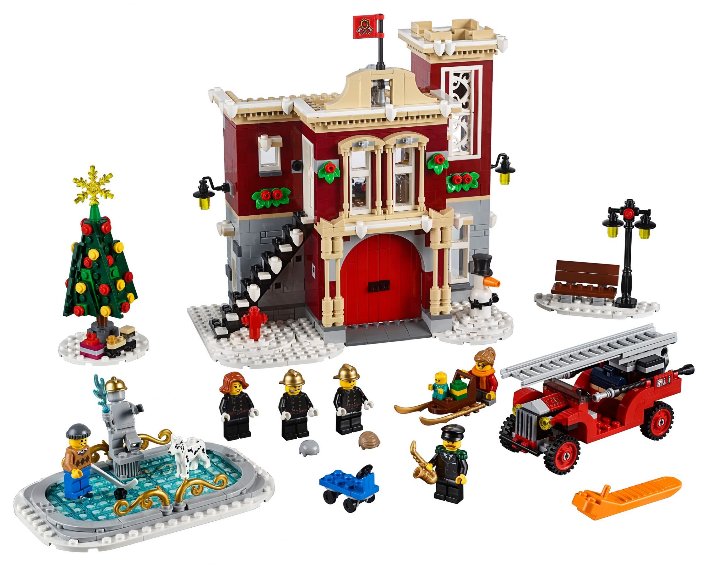 LEGO Creator Expert 10263 Bausatz Winterliche Feuerwehrstation
