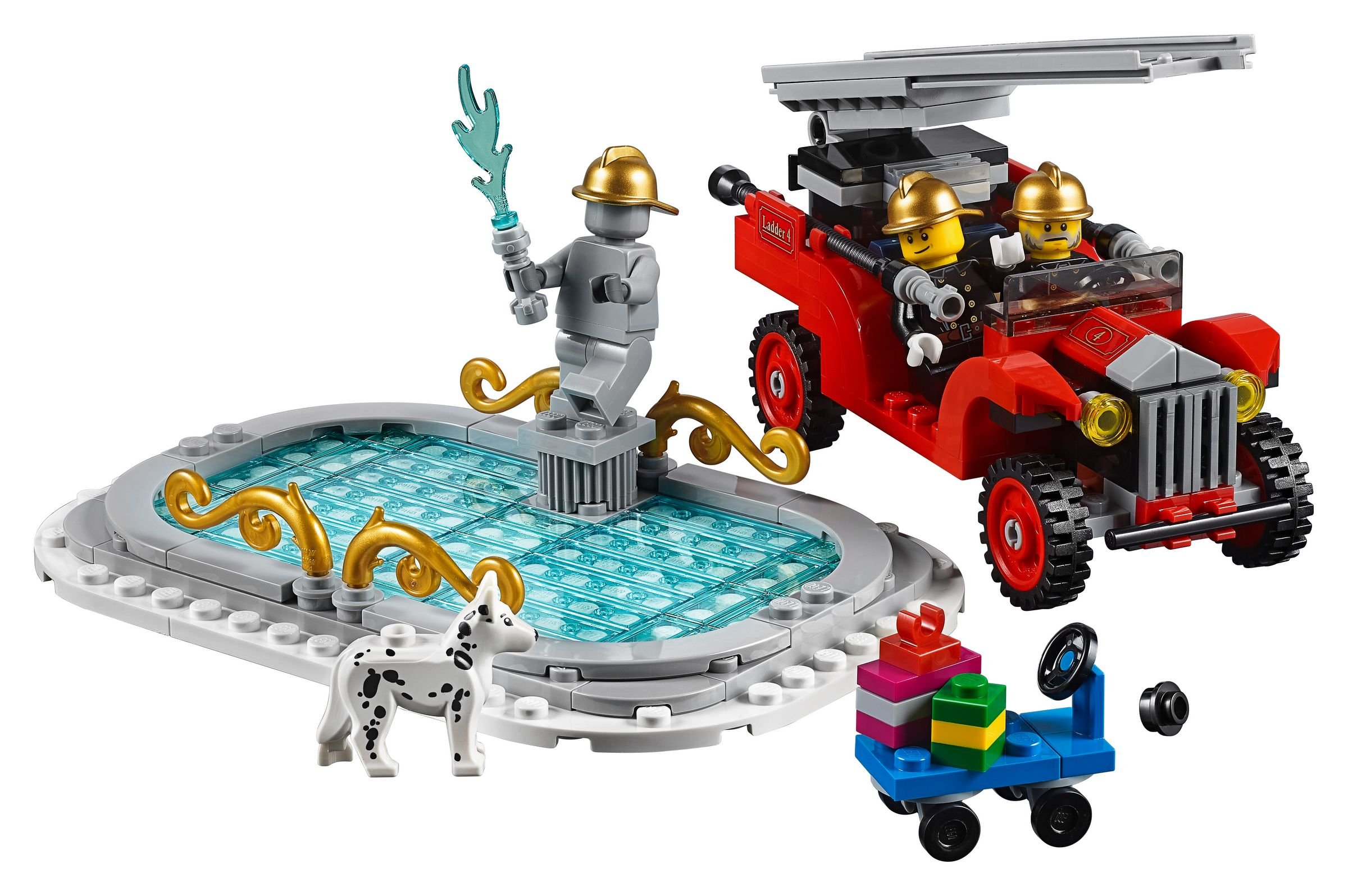 LEGO Creator Expert 10263 Winterliche Feuerwehrstation Bausatz
