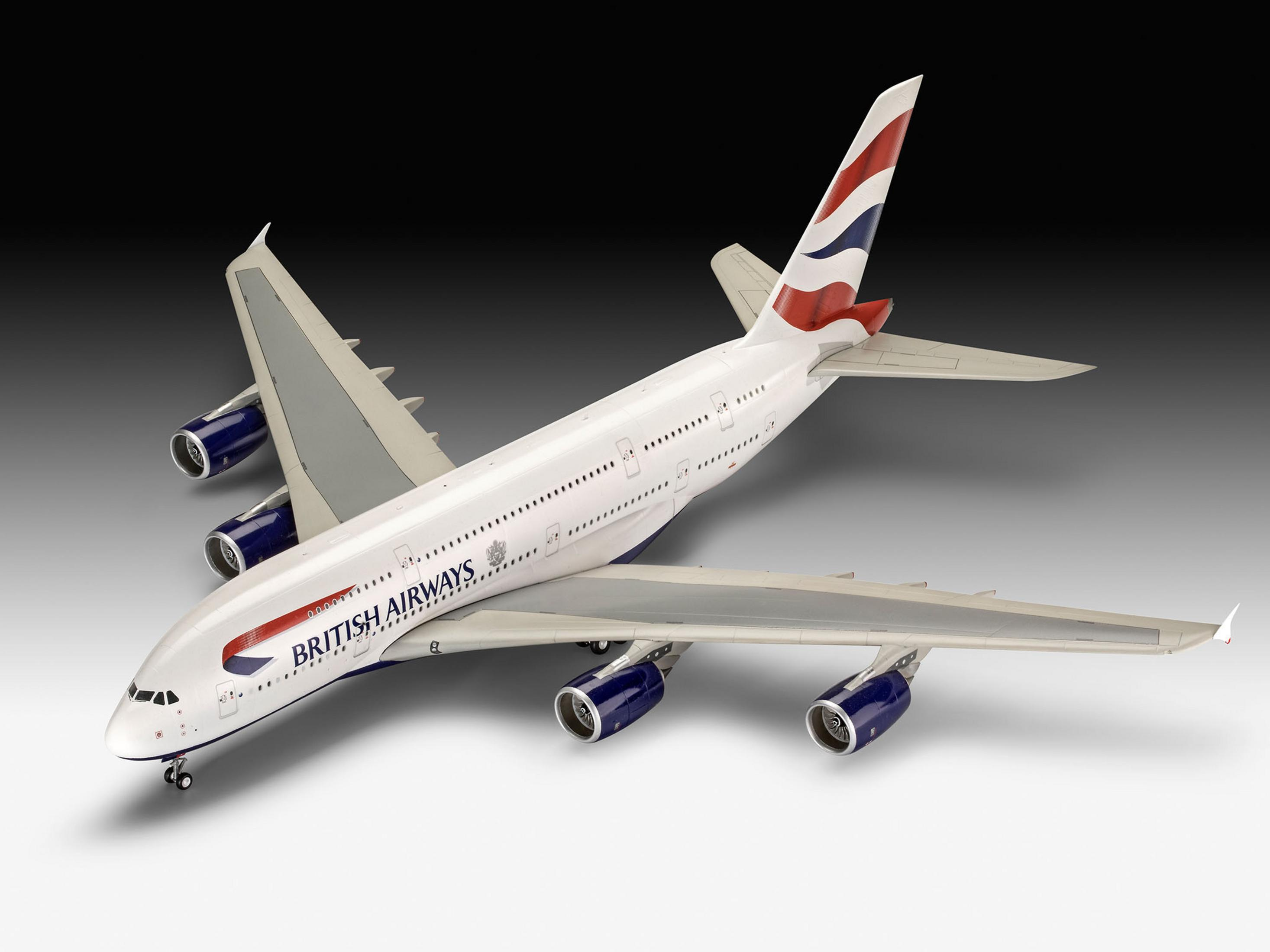 Modell 03922 REVELL AIRWAYS ONLINE) A380-800 BRITISH (NUR