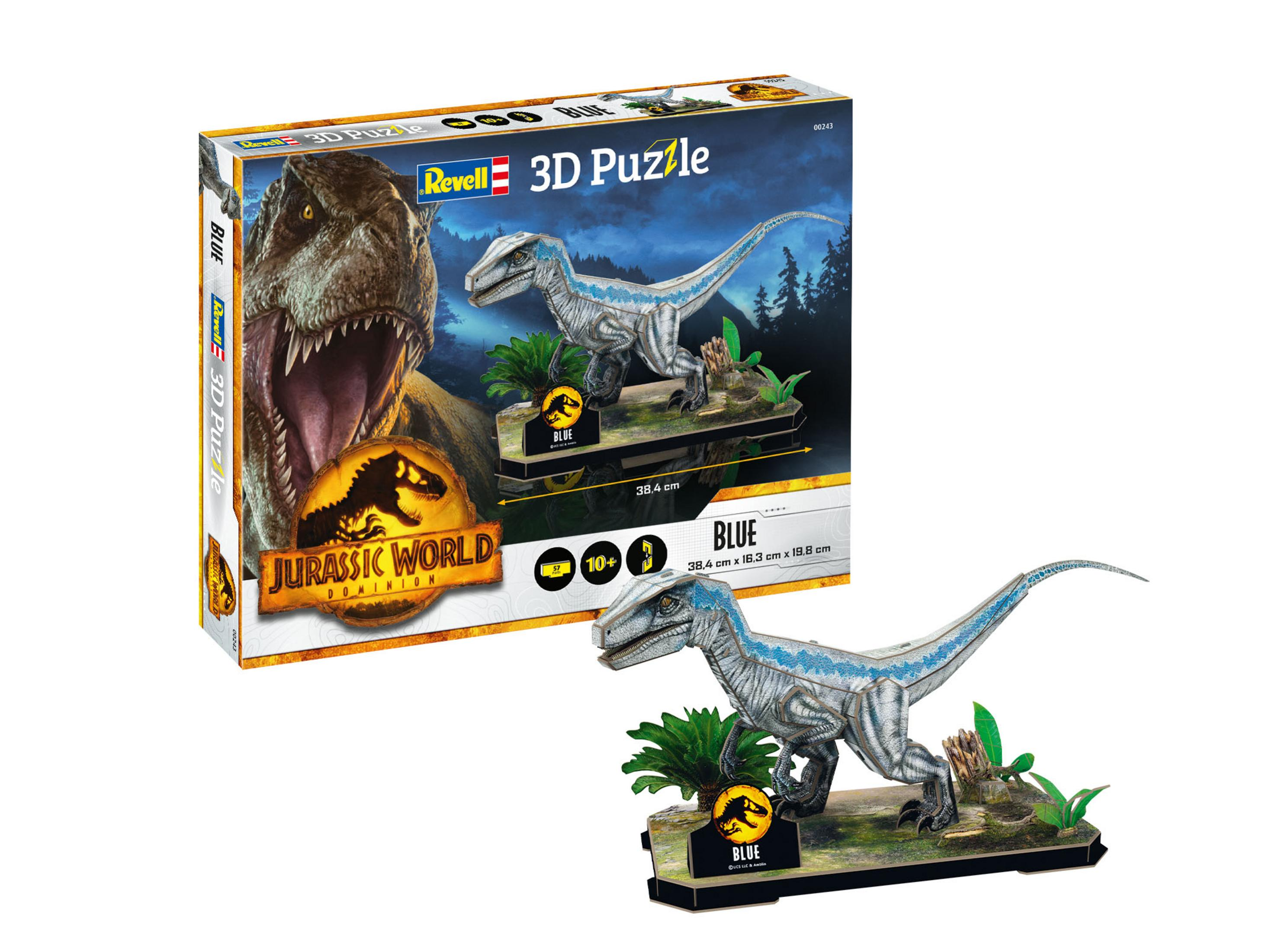 Puzzle Ein Zeitalter 3D World: 3D REVELL Puzzle Jurassic Blue neues