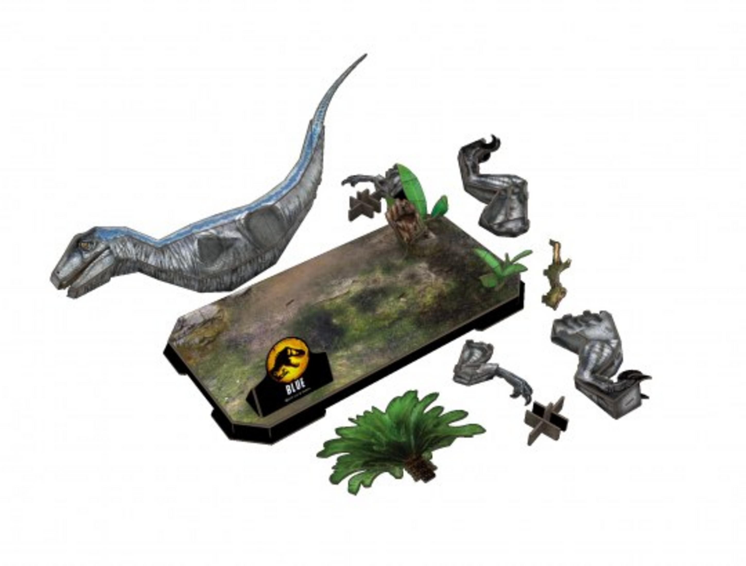 Jurassic neues Ein Zeitalter 3D World: Puzzle 3D Blue Puzzle REVELL