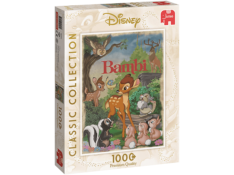 JUMBO 19491 Puzzle DISNEY BAMBI CLASSIC TEILE COLLECTION 1000 