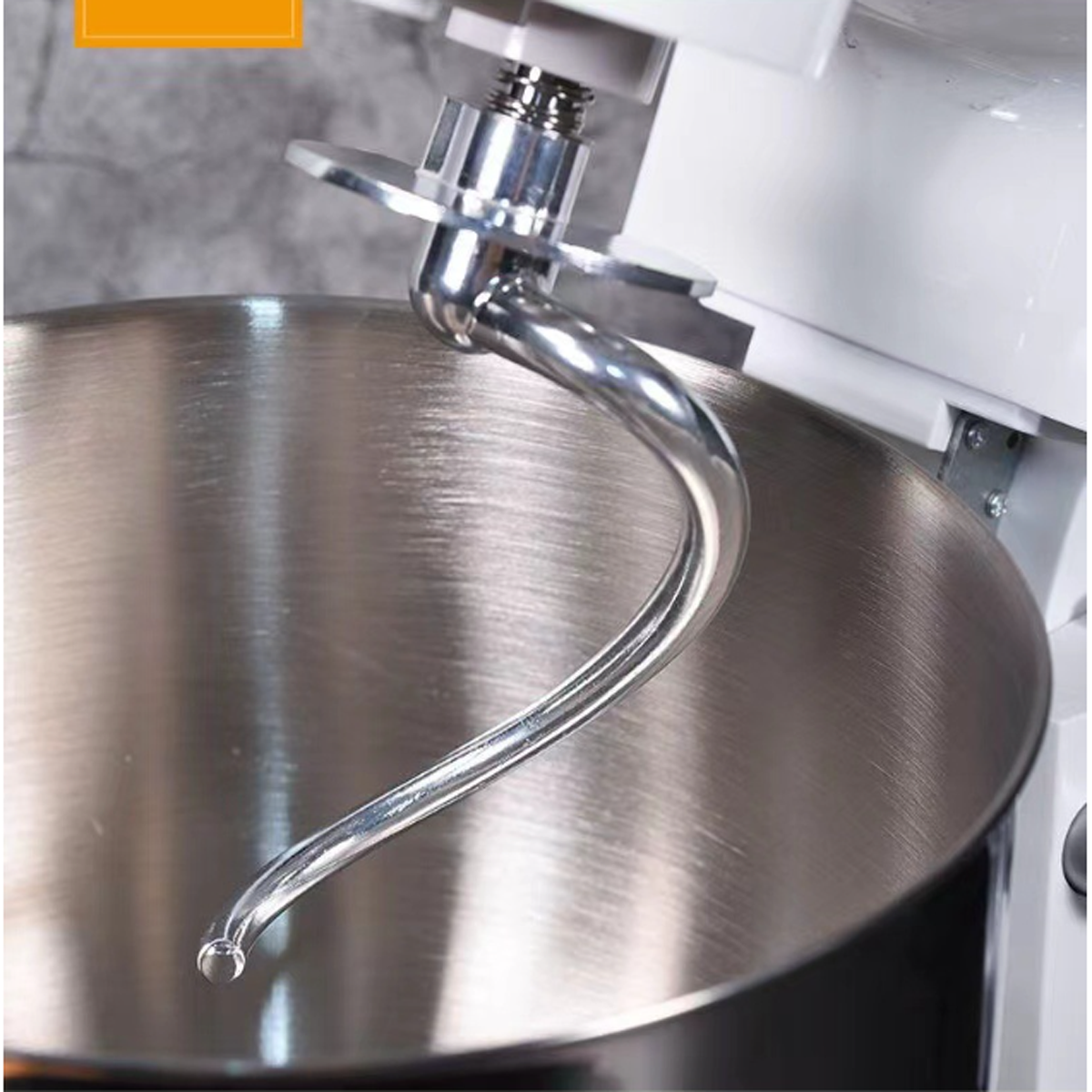 Weiß Knetmaschine Watt) Vollautomatische Teigimitation mit ENBAOXIN Spritzwasserschutzdeckel, Handarbeit zur (1500 Küchenmaschine