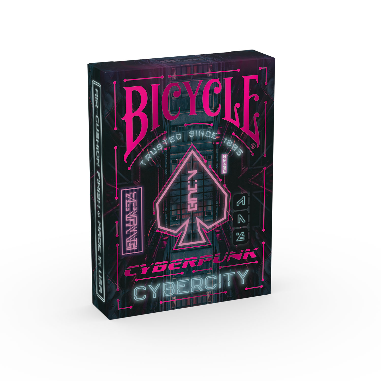 ASS ALTENBURGER - Bicycle Cyberpunk Kartendeck Kartenspiel City Cyber