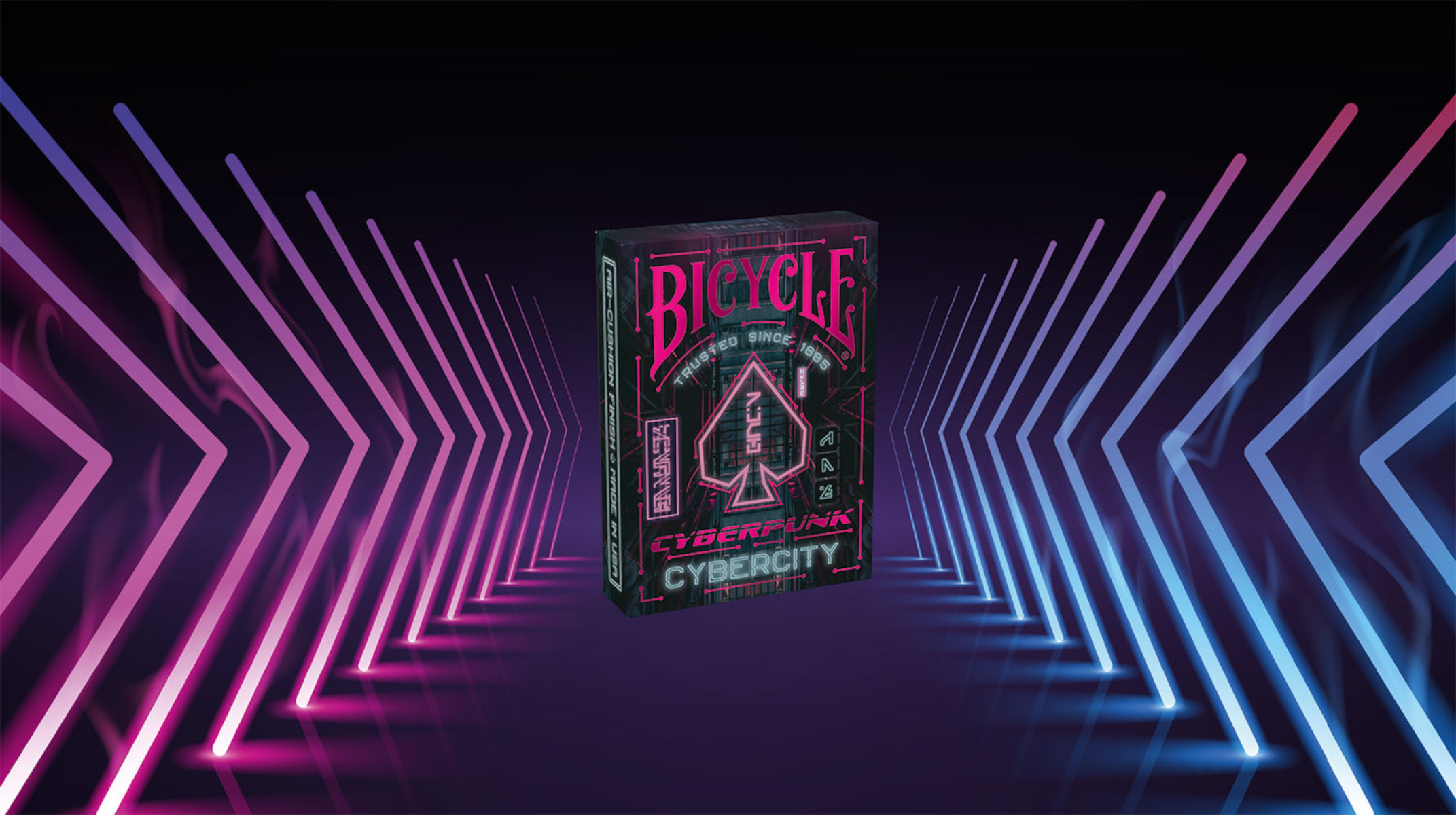 Bicycle Cyberpunk Kartenspiel ASS ALTENBURGER Kartendeck - Cyber City
