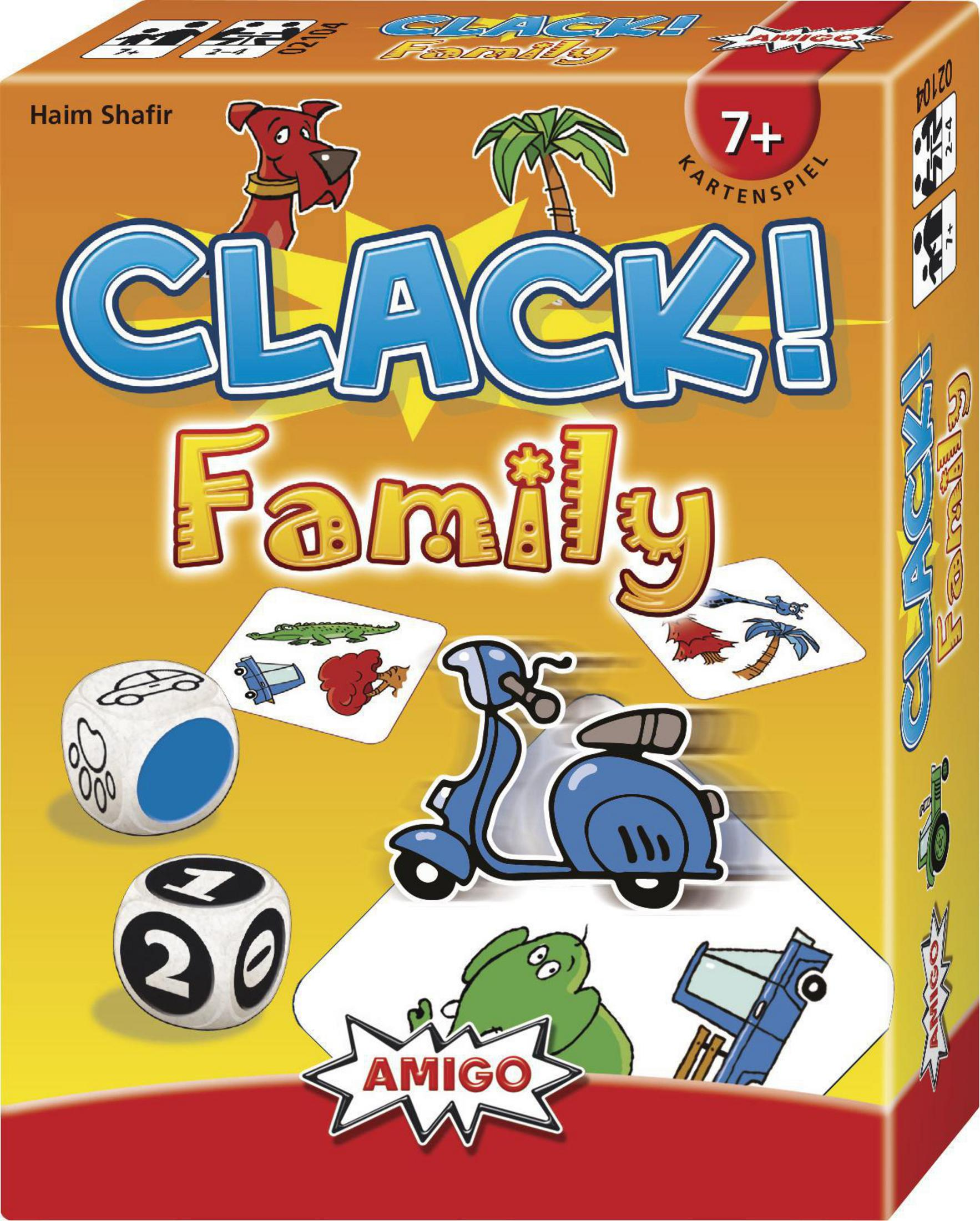 AMIGO FAMILY CLACK! Kartenspiel 02104