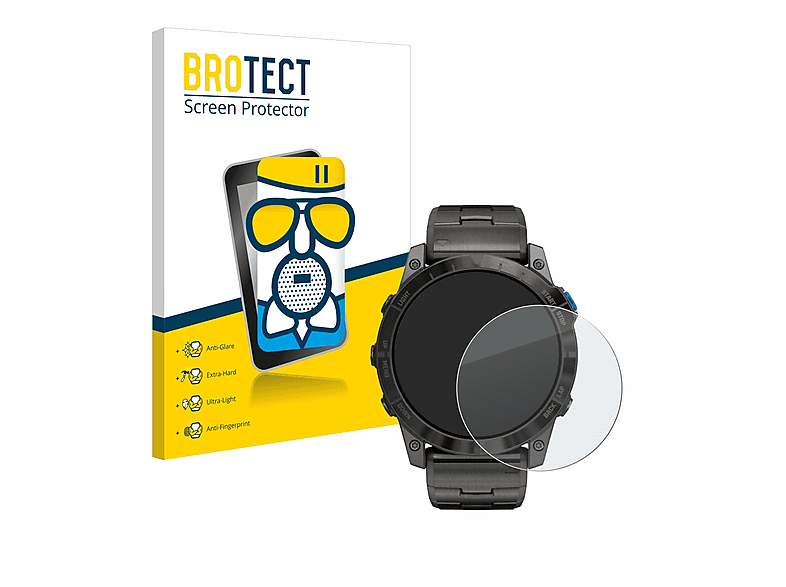 BROTECT Airglass Pro) D2 Garmin matte Schutzfolie(für Mach1