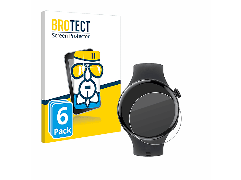 Schutzfolie(für 3) BROTECT Vivo 6x Airglass Watch klare