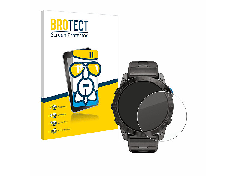 Garmin D2 klare Airglass BROTECT Pro) Mach1 Schutzfolie(für