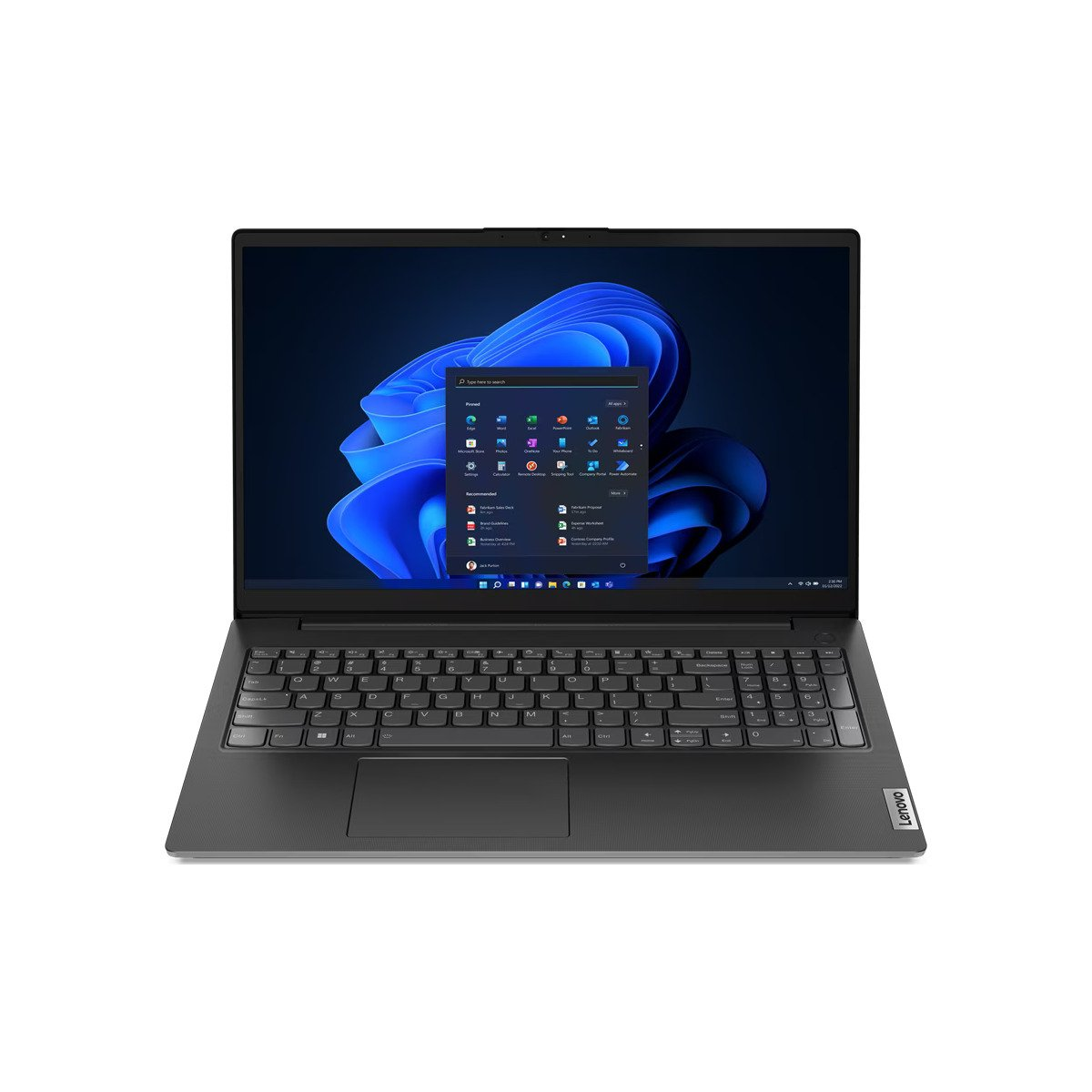 LENOVO V15 G4 mit SSD, GB 24 Intel® Zoll Notebook Core i5-12500H, TB Prozessor, mit IAH i5 12 15,6 Schwarz 4 Core™ Intel Display, RAM