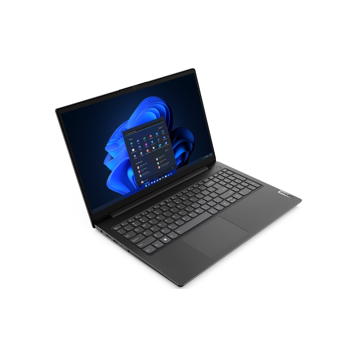 RAM, Notebook Core mit GB IAH SSD, mit V15 LENOVO Zoll i5 Intel Core™ 15,6 4 04 Display, i5-12500H, TB 8 Schwarz Intel® Prozessor, G4