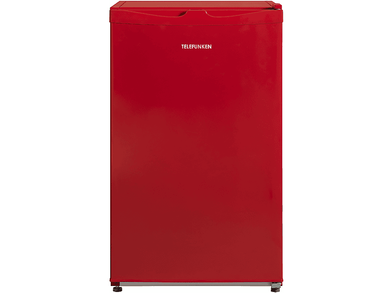 TELEFUNKEN CF-33-101-R2 Kühlschrank (E, 821 mm hoch, Rot)