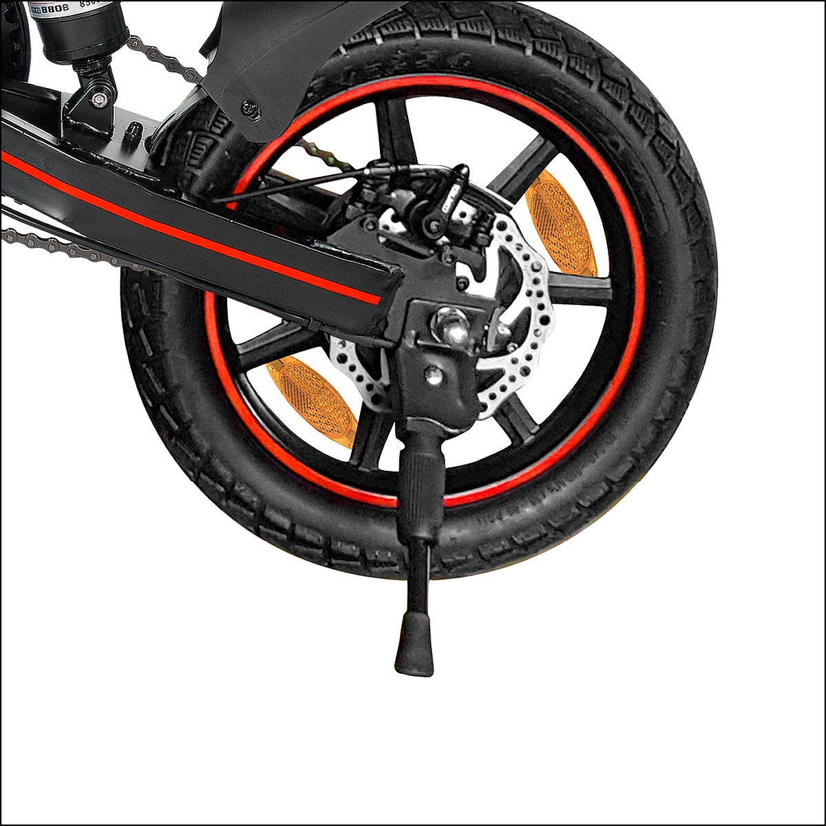 FORCA Kompakt-/Faltrad Bike Unisex-Rad, (Laufradgröße: schwarz) 14 Zoll, City