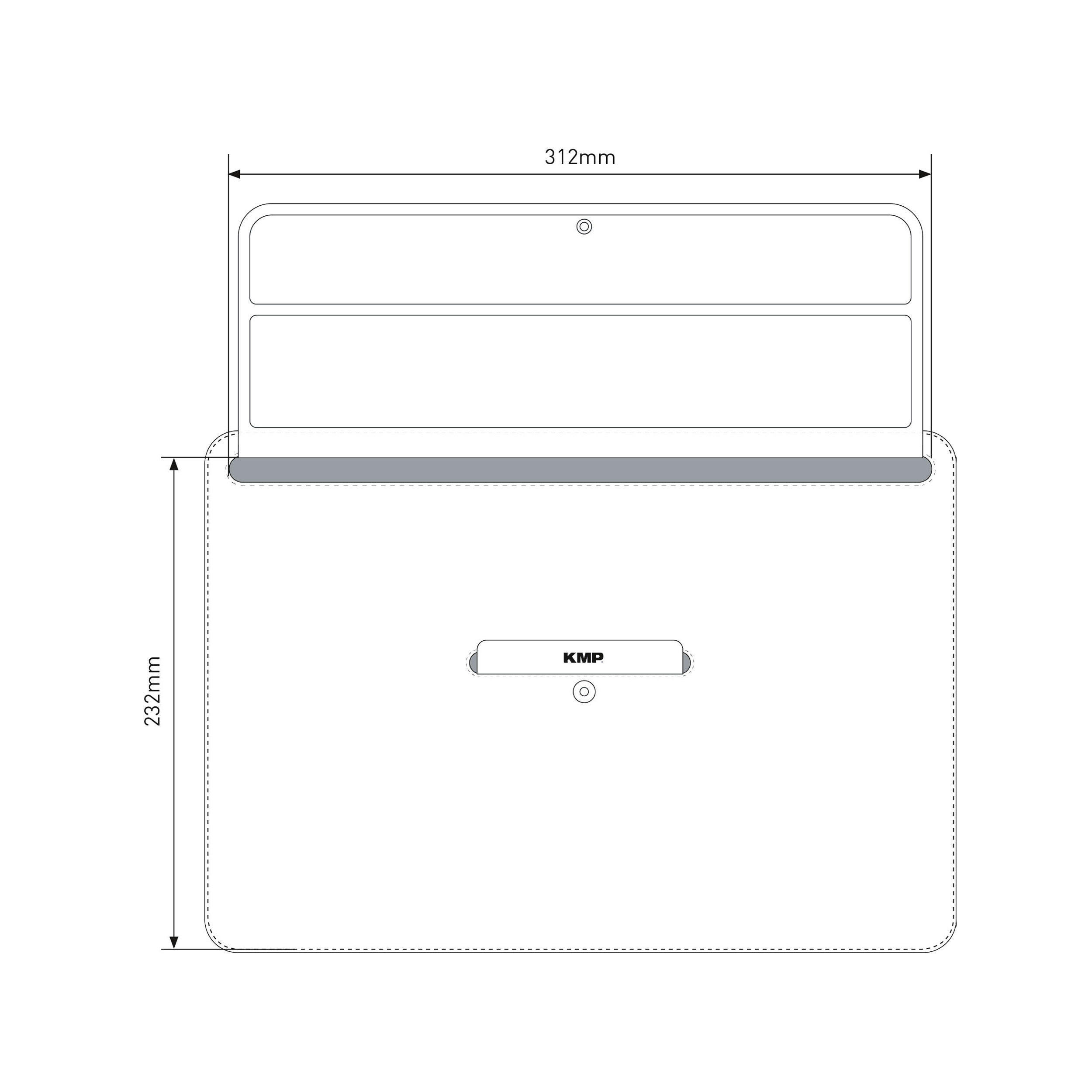 Slim-Fit Textil, Notebook Echtleder, für Tasche Sleeve MacBook, 12\