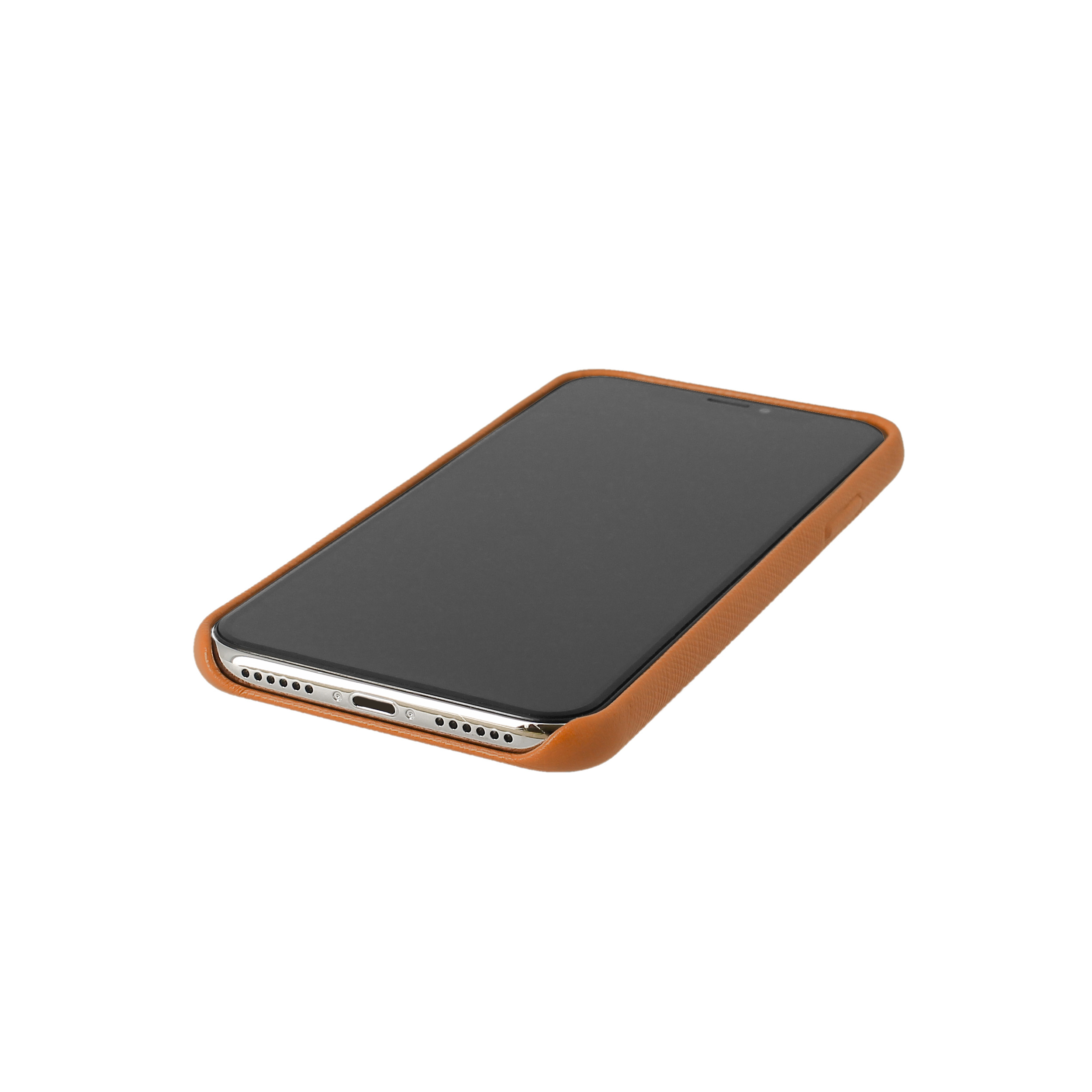 meerkat iPhone Leder Full für Vegane KMP brown Apple, Schutzhülle XR, Meerkat XR Cover, Brown, iPhone