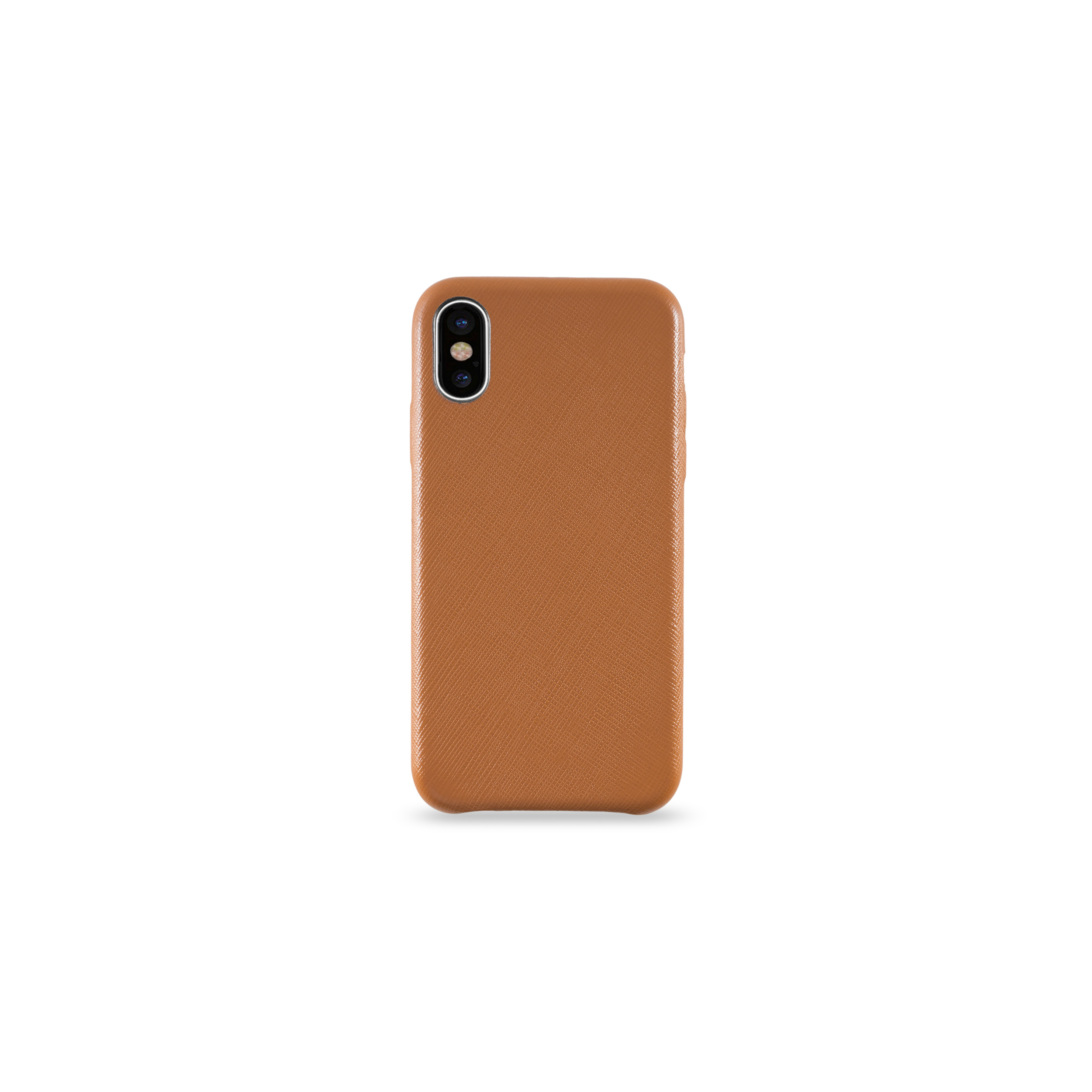 KMP Vegane XR XR, Cover, Brown, iPhone iPhone Schutzhülle Full brown für Apple, meerkat Meerkat Leder