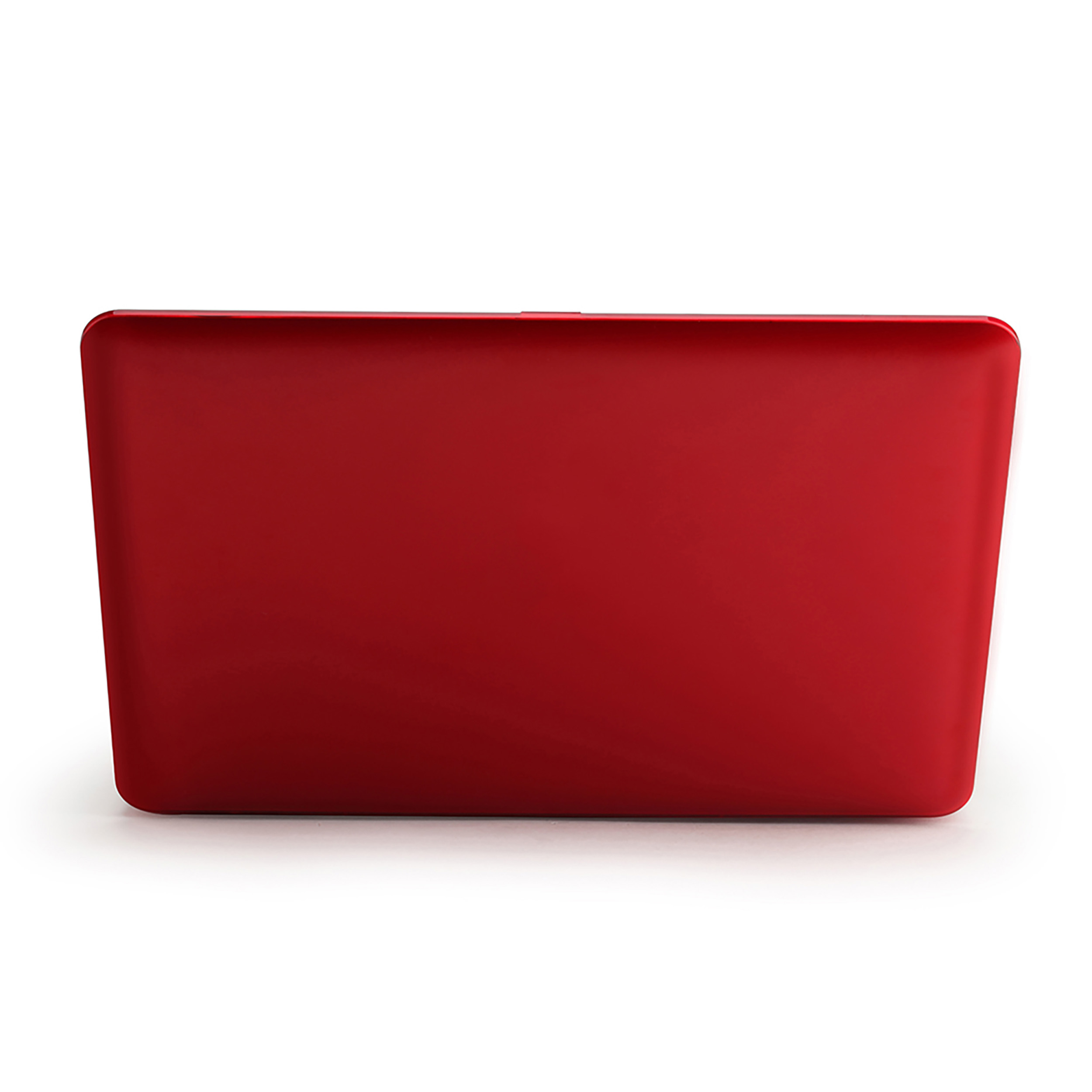 Ein durchgehend rotes Rechteck, wahrscheinlich ein Laptop.