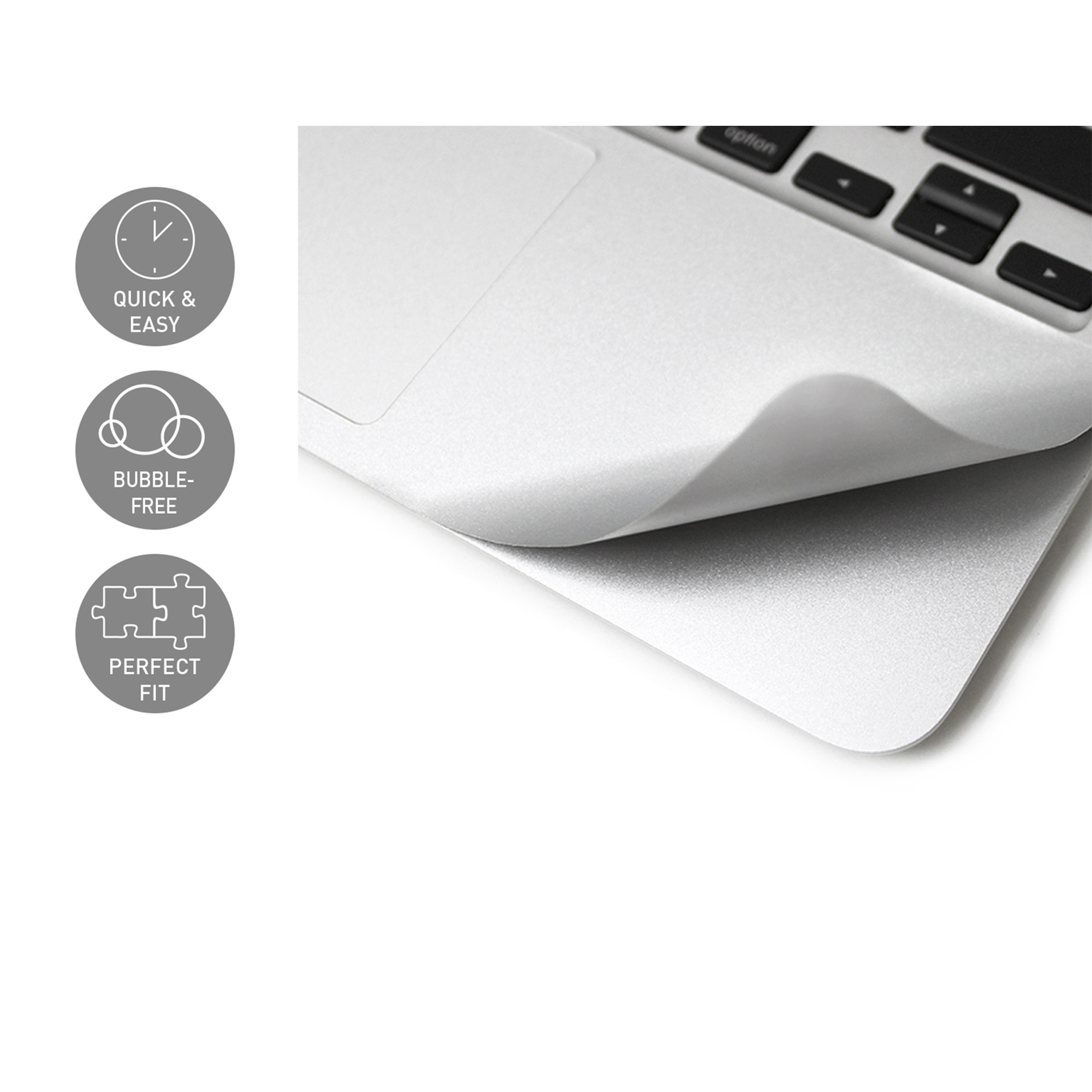 Schutzfolie silver MacBook Silver Full Cover für Air, 13\