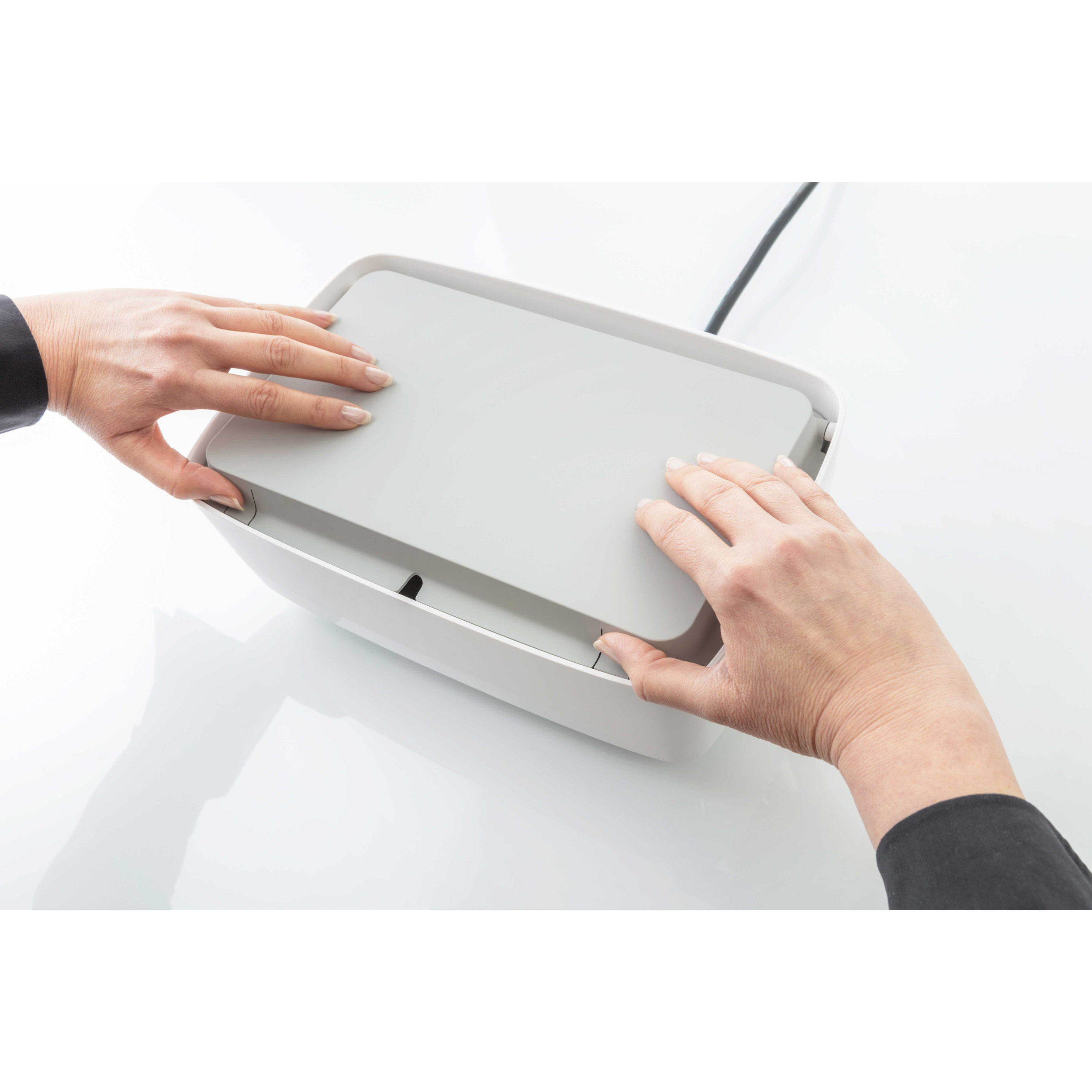 KMP Charging Box für iPad, Box iPhone Charging White