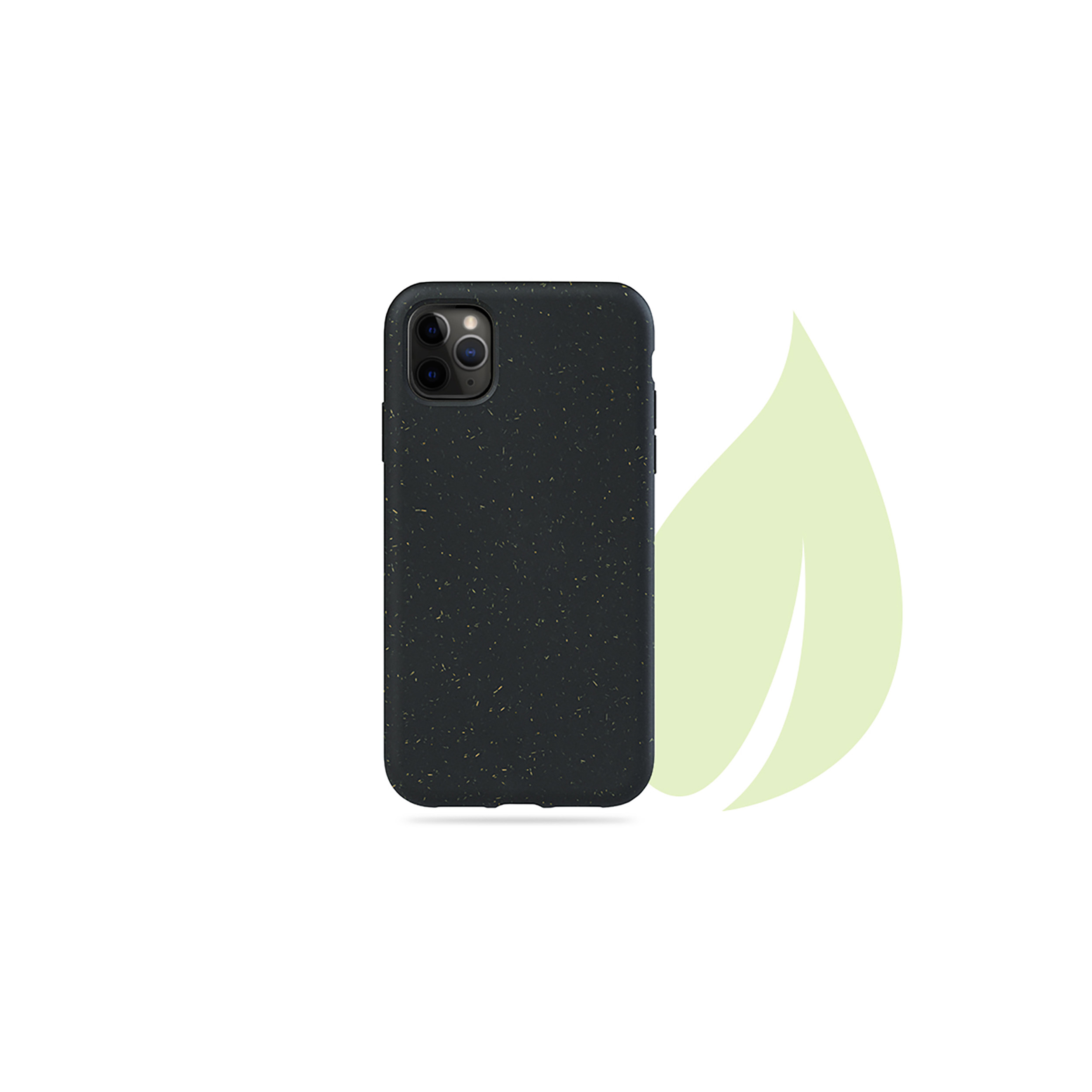 KMP Biologisch-abbaubare Schutzhülle für Pro Apple, Pro Backcover, black 11 Max iPhone iPhone Max, Black, 11