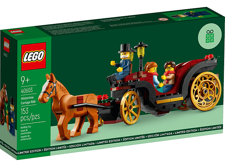 Bausatz 40603 LEGO Weihnachtskutsche