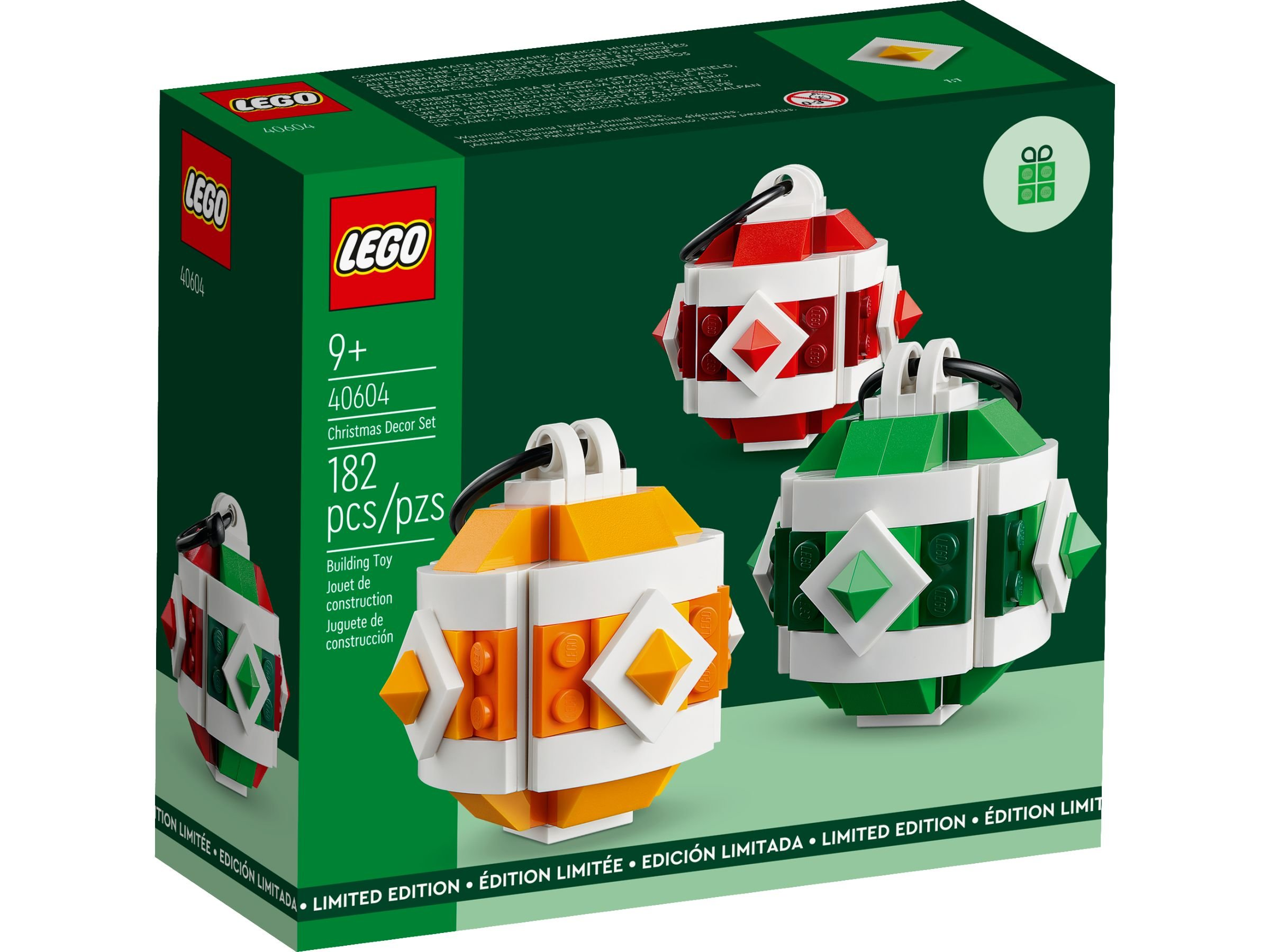 LEGO 40604 Christbaumkugel-Set Bausatz