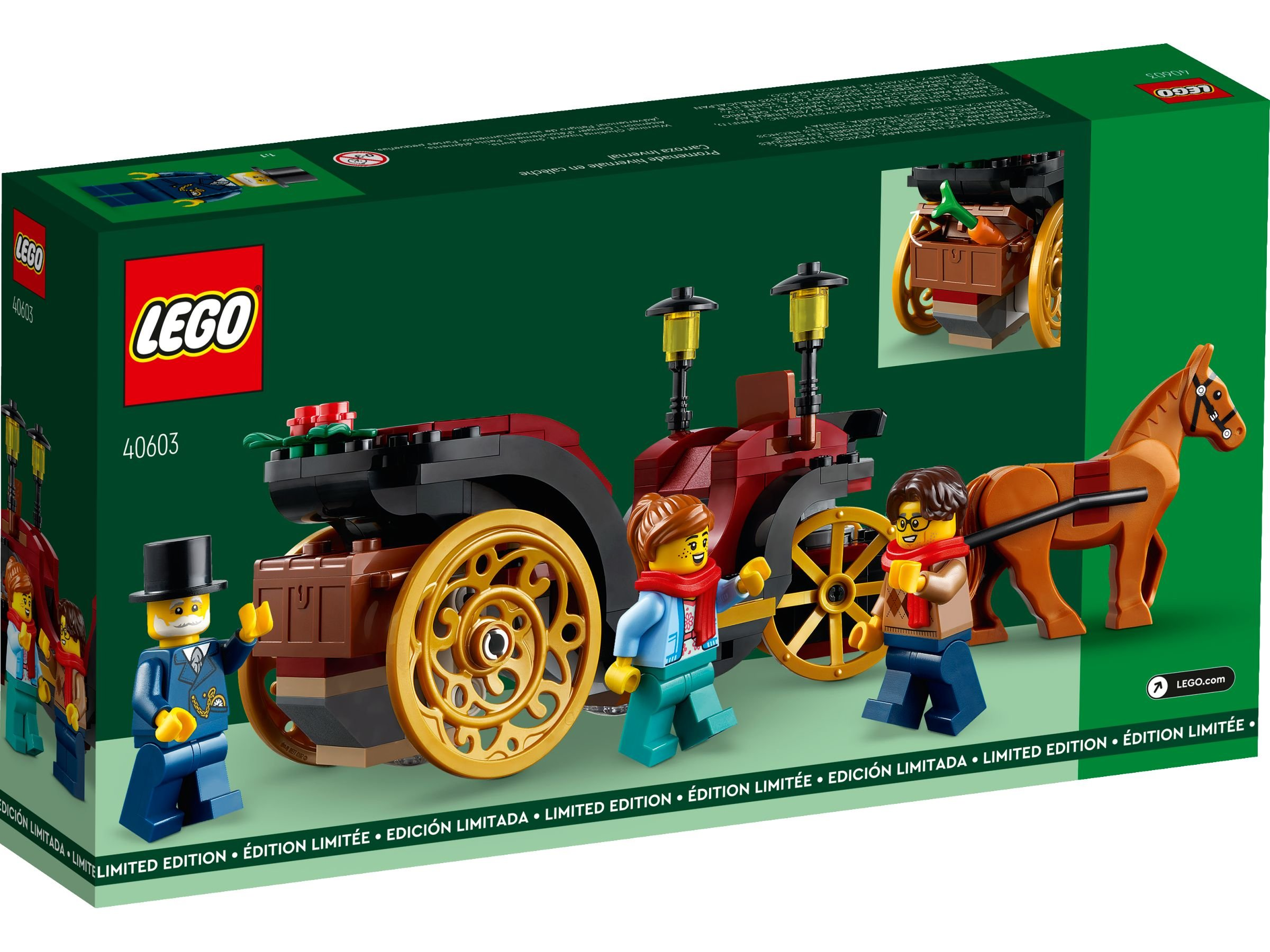 LEGO 40603 Weihnachtskutsche Bausatz