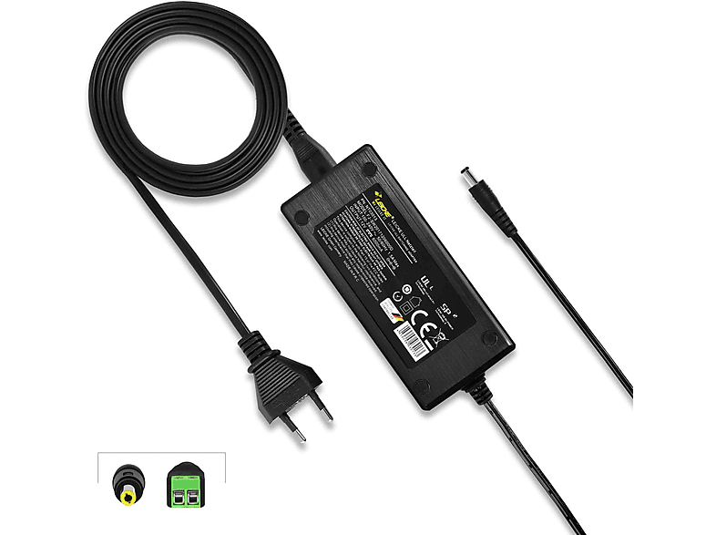 LEICKE ULL 6A LED Büro AMP Netzteil 12V, Pico kompatibel 2, NAS und AMP 72W, Strip, HifiBerry PSU, mit Streifen