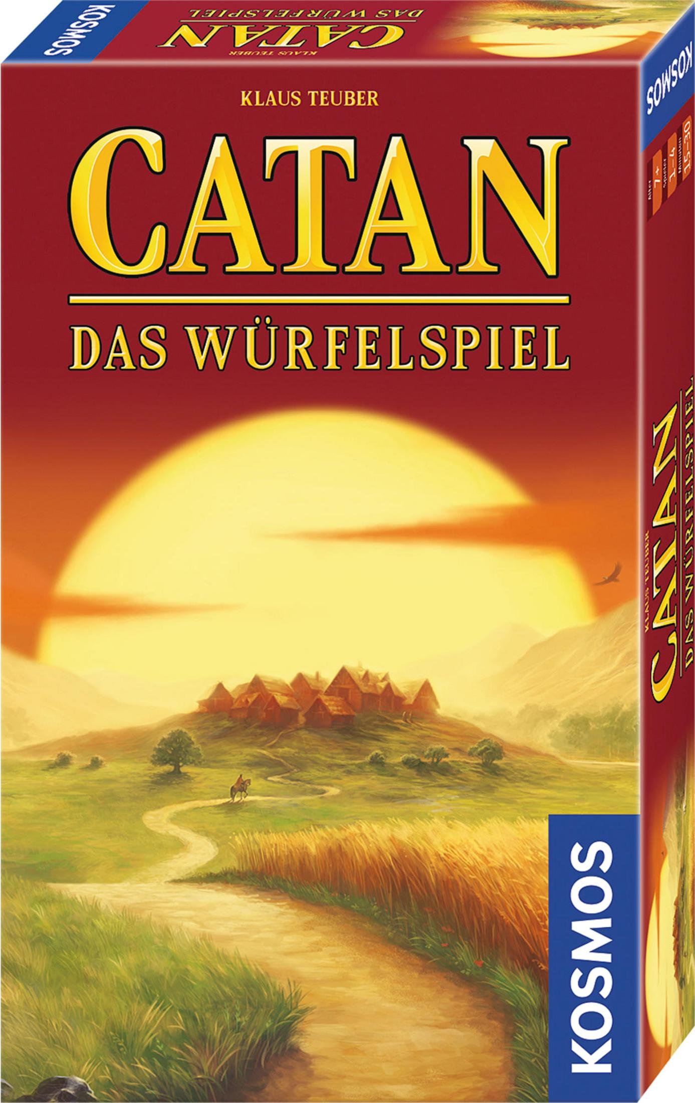 CATAN KOSMOS SIEDLER WÜRFELSPIEL 699093 Würfelspiel VON