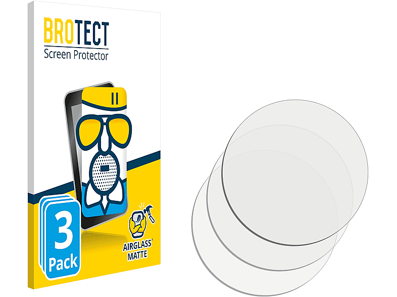 BROTECT 3x Airglass matte Schutzfolie(für Zeblaze Thor 5)