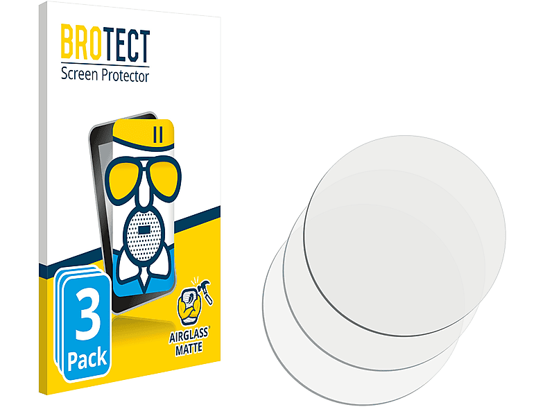 BROTECT 3x Xoro SMW matte Airglass Schutzfolie(für 20)