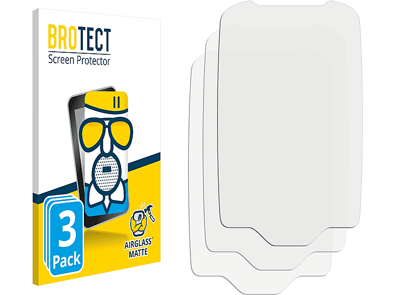 BROTECT 3x Airglass matte Schutzfolie(für Zebra TC8300) | Schutzfolien & Schutzgläser