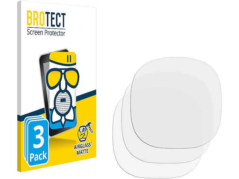 BROTECT 3x Airglass matte Schutzfolie(für ecobee 3 Lite)
