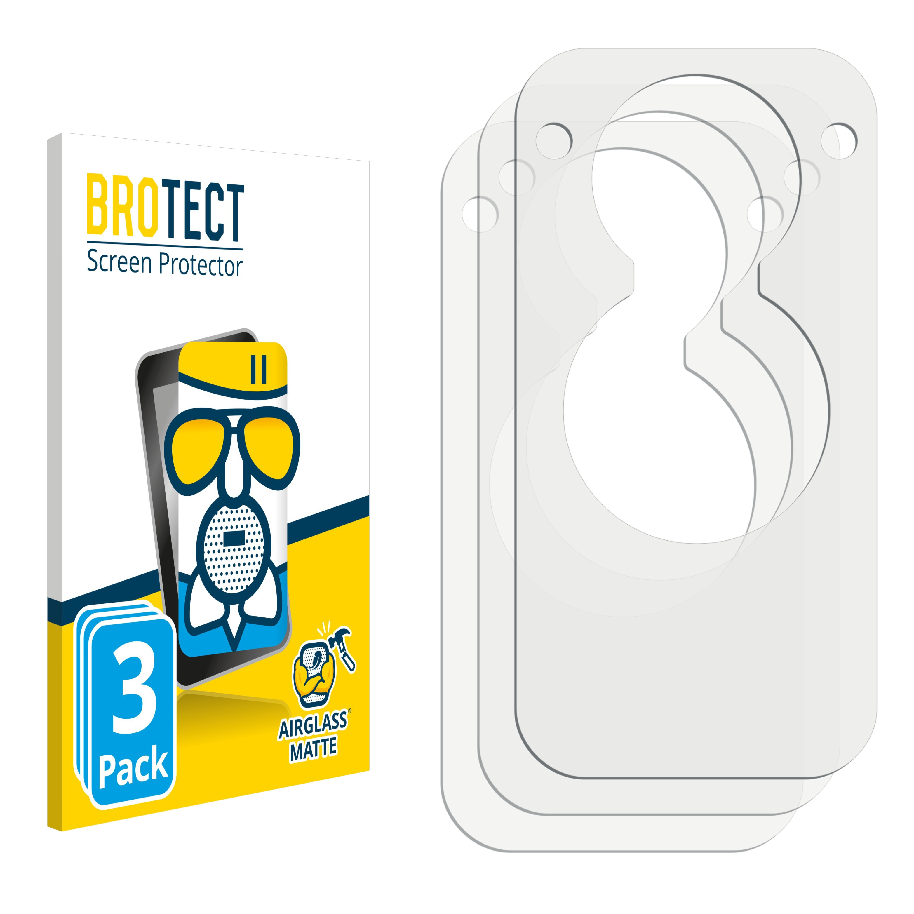 BROTECT 3x matte Airglass Schutzfolie(für Blink XT2)