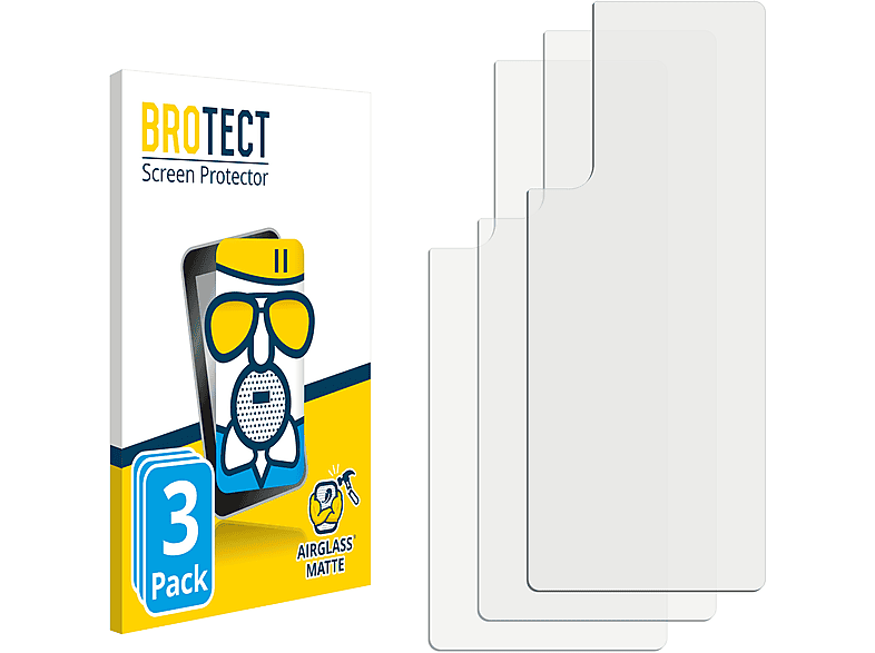 BROTECT 3x Airglass matte Schutzfolie(für Sony Xperia 1 II)