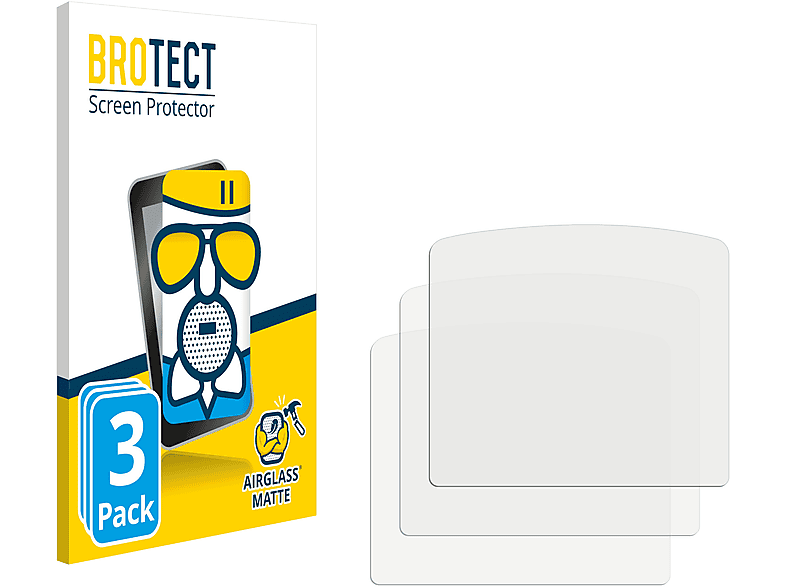 Autolink Schutzfolie(für Airglass Autel matte AL319) BROTECT 3x