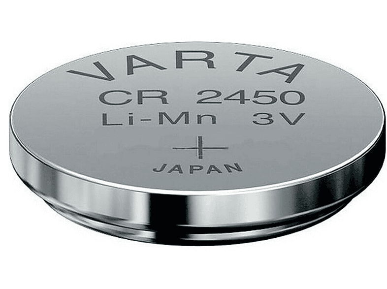 Lithium-Knopfzelle VARTA AAA CR2450