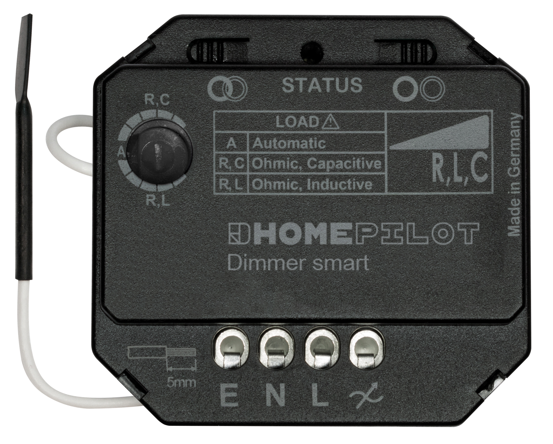 Ein schwarzes elektronisches Gerät mit Knöpfen und einem Bildschirm, der Text und Symbole anzeigt.