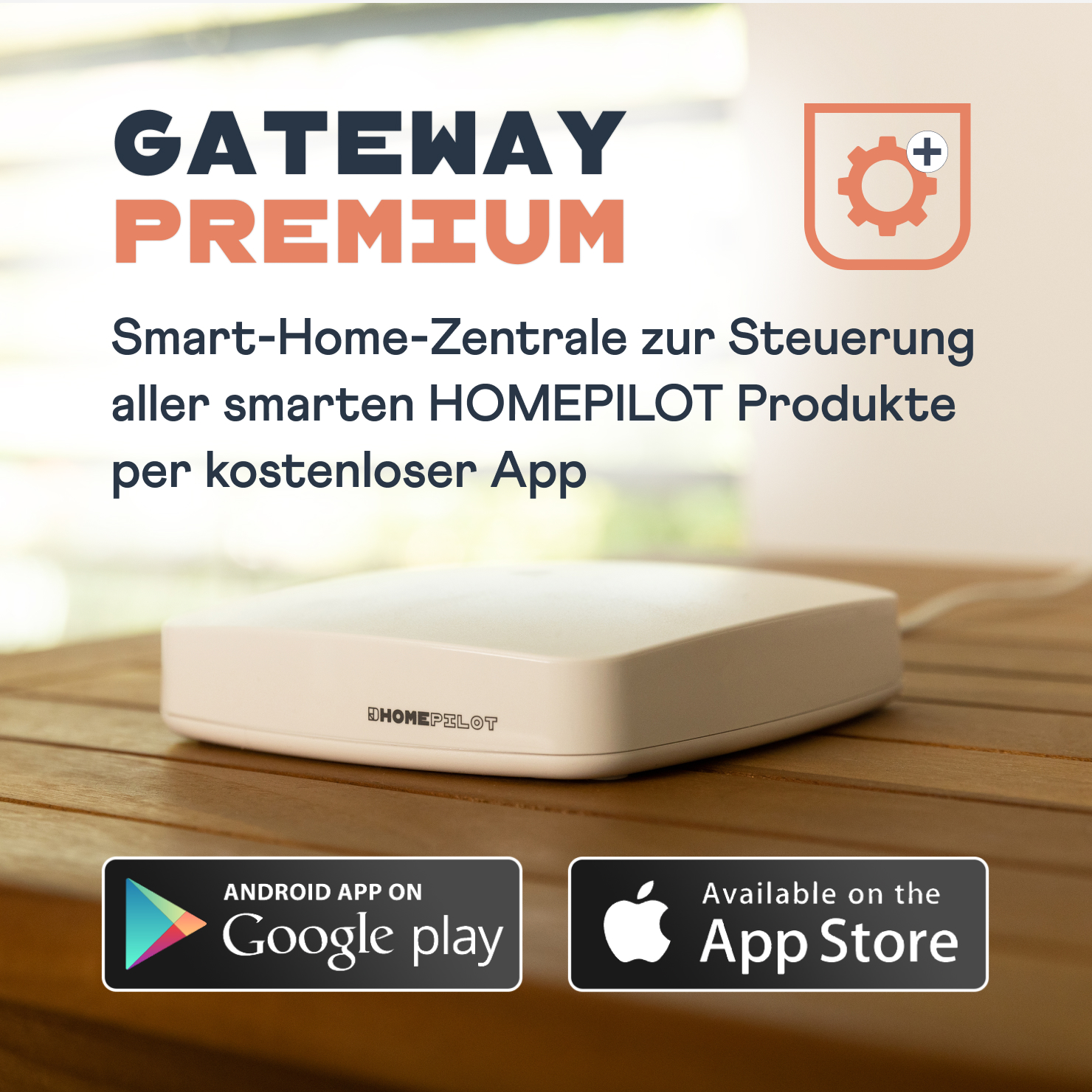 Gateway premium HOMEPILOT Hub, Weiß