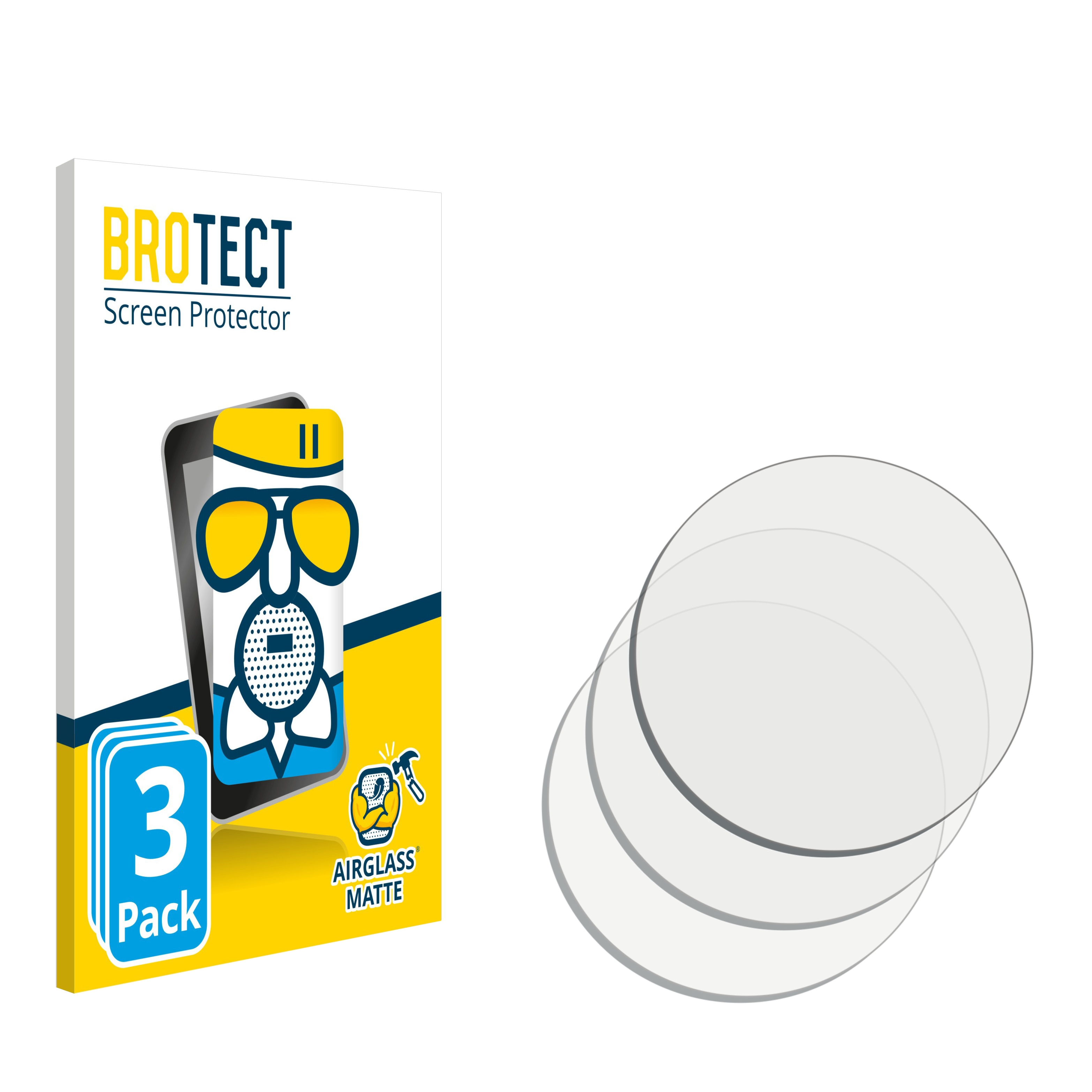 BROTECT 3x Garmin 715) RCT Airglass Varia matte Schutzfolie(für