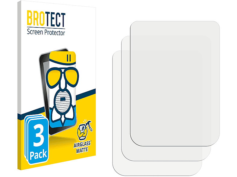 BROTECT Kandao Airglass 3x matte 8K) QooCam Schutzfolie(für