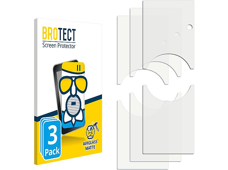 BROTECT 3x Airglass matte Schutzfolie(für Ring Video Doorbell Pro 2)