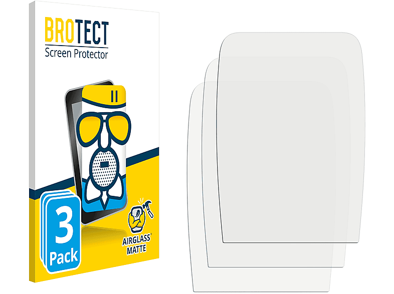 Funktel FT4 Ex) BROTECT matte Airglass Schutzfolie(für 3x