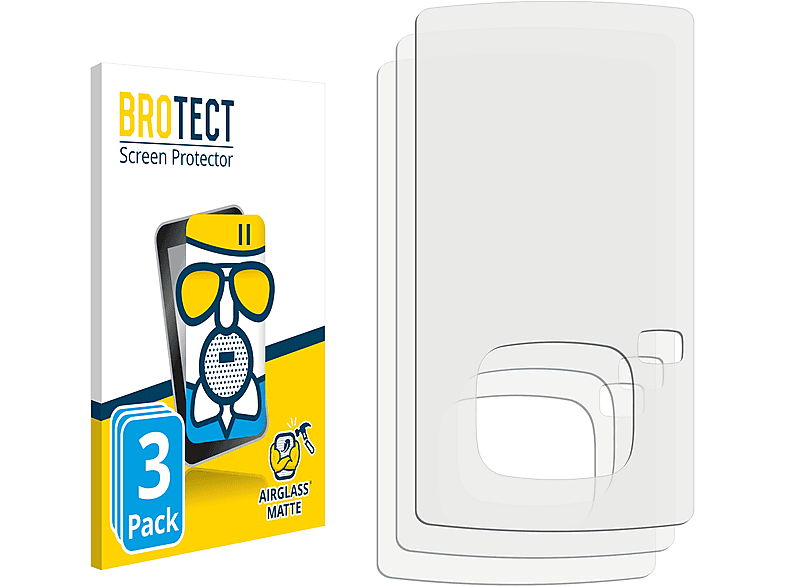 BROTECT TPL 3x Schutzfolie(für matte Slim) Birdy Airglass